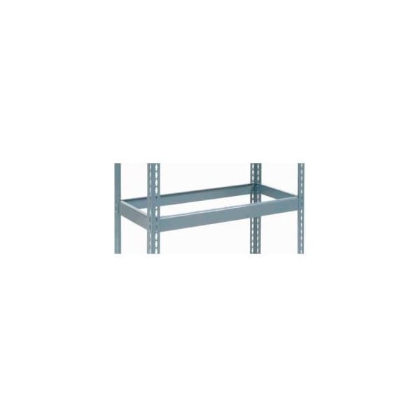 Global Equipment Additional Shelf Level Boltless 48"W x 12"D - Gray 717560 - main